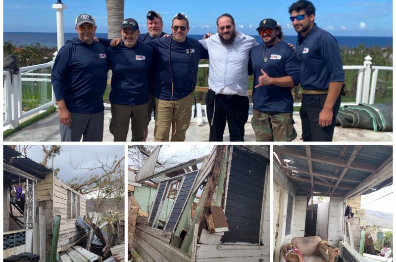 לצד החורבן: שליח הרבי בג'מייקה מחייה את האי ותושביו