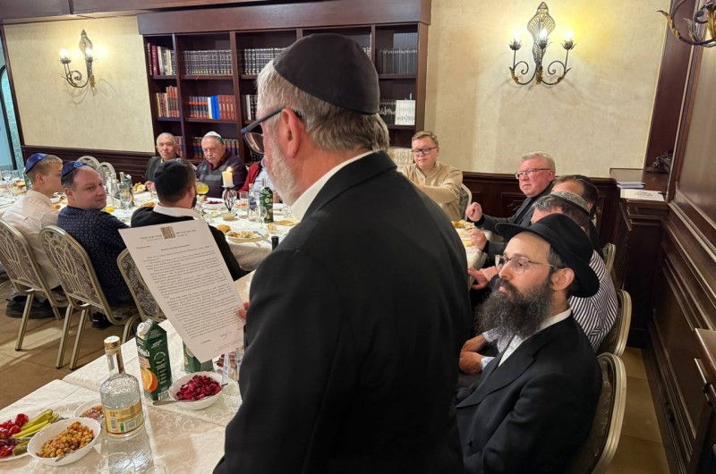 מזל טוב: יום הולדת 50 לשליח הרבי ורבה של סלמונסק ברוסיה