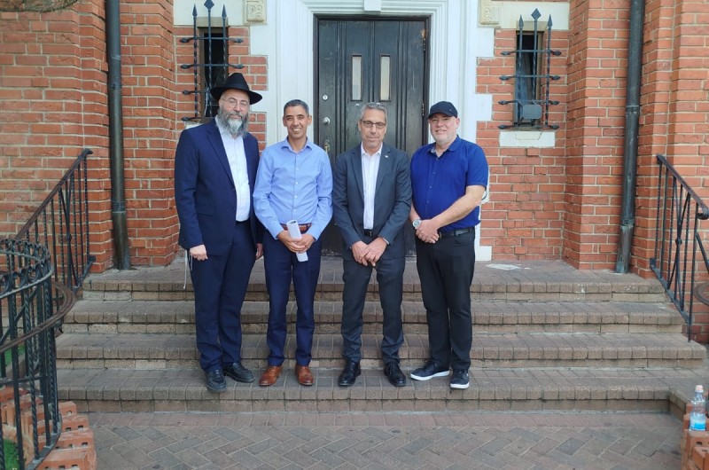 מנכ״ל משרד התרבות והספורט בביקור מיוחד ב־770 בכפר חב״ד