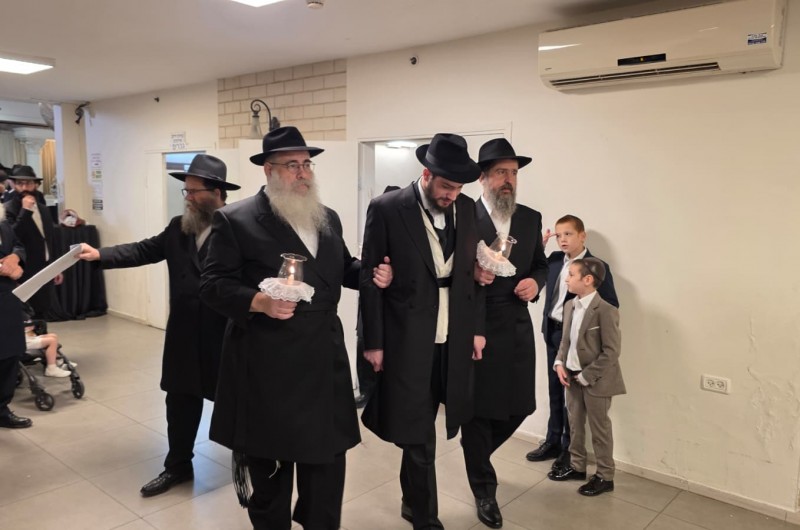 חופת הת' יהודא גלבשטיין ב