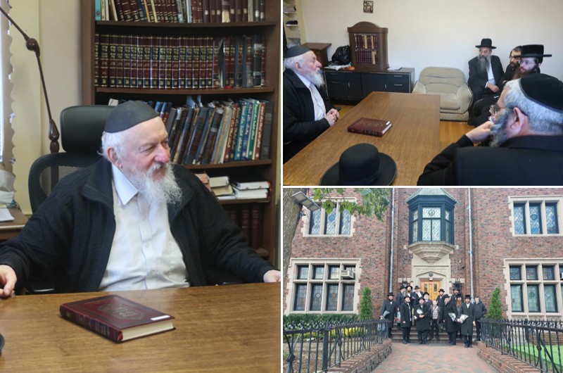 אברכי 'כולל הוראה וחסידות' בביתר נפגשו עם הרשד