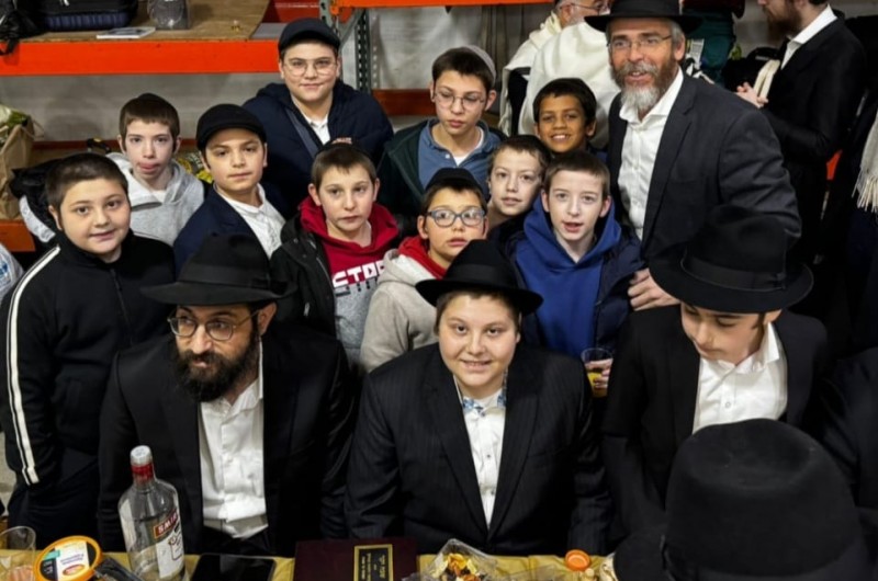 חגג הנחת תפילין ופגש את חבריו לראשונה באופן לא וירטואלי