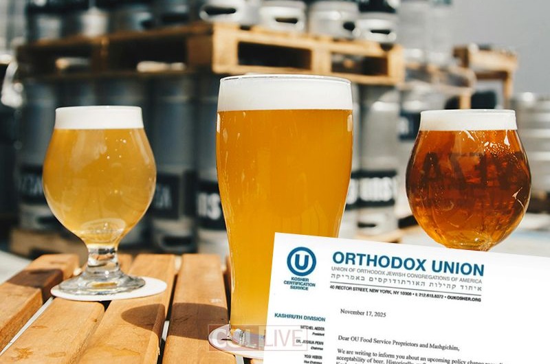 ארגון הכשרות OU: כל בירה חייבת לשאת הכשר