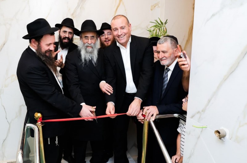 במעמד רבני העיר, צמרת העירייה והמועצה הדתית: בשכונת אושיות ברחובות נחנך מקווה טהרה חדש הכולל בור בשיטת חב