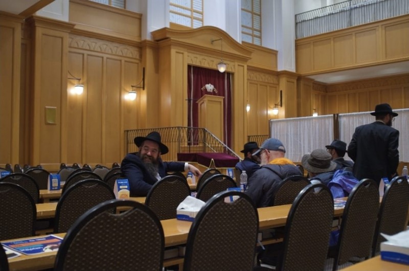 תנופה במוסדות במונטריאול: אורח הכבוד - ראש ישיבות צפת