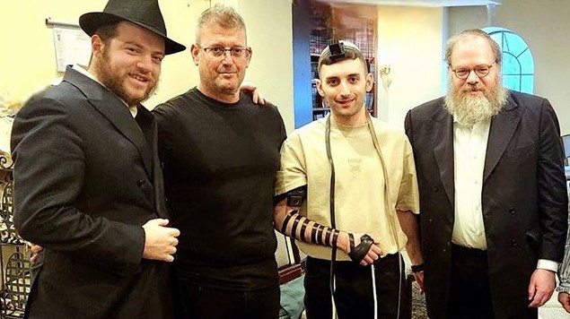 ההבטחה מומשה: מתן אנגרסט הגיע לחב