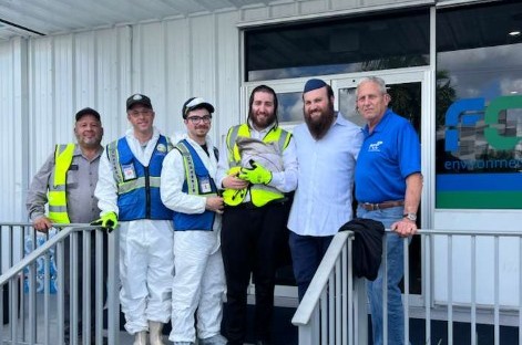 השליח עצר את משאית הזבל: תיק התפילין ניצל ברגע האחרון