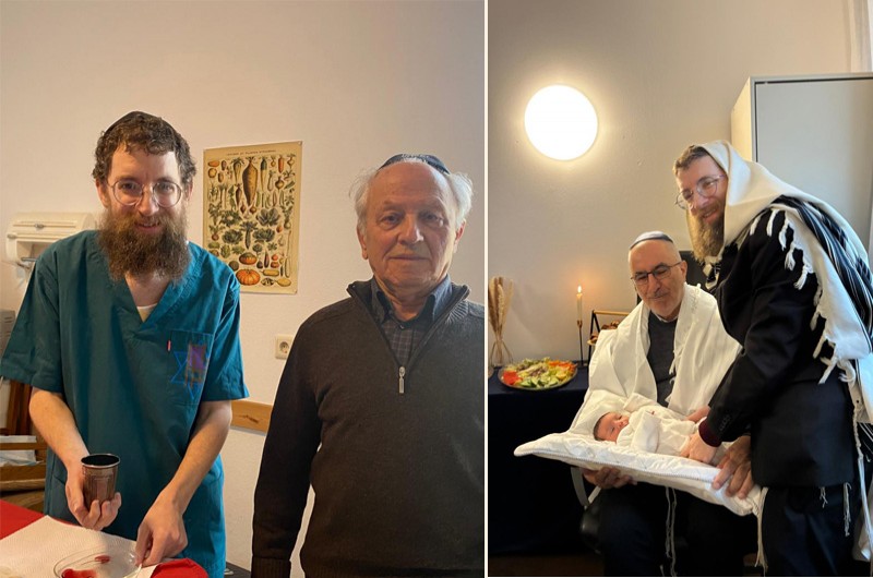 שתי בריתות במסע אחד: תינוק בזאלצבורג ובן 88 בוויצבורג