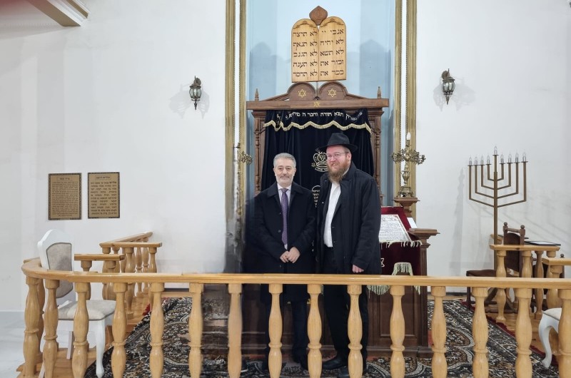 השגריר החדש של ישראל בגיאורגיה ביקר בבית חב