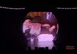 מראות קודש של הרבי מוקרנים ב'צמאה' לאלפי לבבות ונפשות, וממשיכים להאיר, לרגש ולהעצים כל אחד ואחת. צילום: מאיר דהן. צפו: