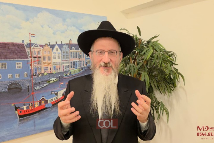 שליח הרבי ורבה של רוסיה הגה