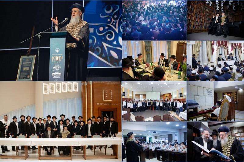 רושם עז במוסקבה מביקור הראשון לציון רבי דוד יוסף שליט