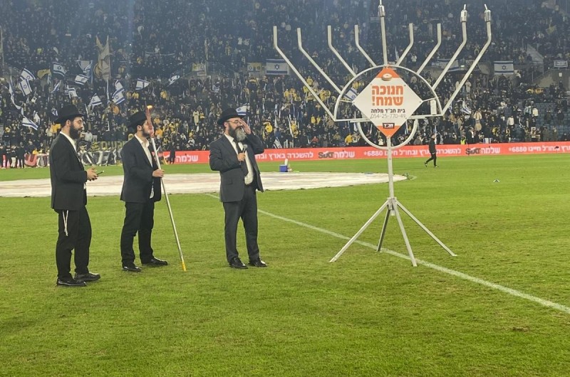 2 מיליון איש צפו בטלוויזיה בהדלקת נר שני באצטדיון טדי 