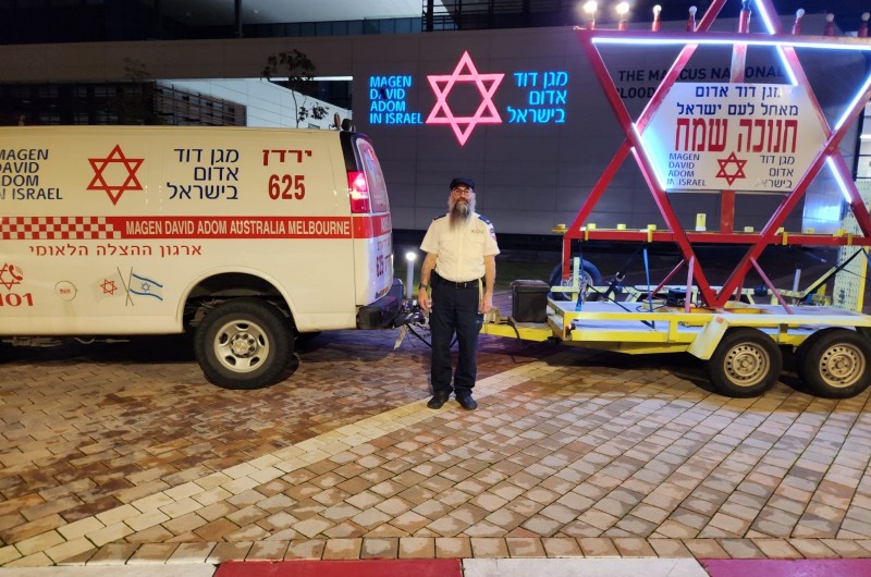 שליח הרבי במד