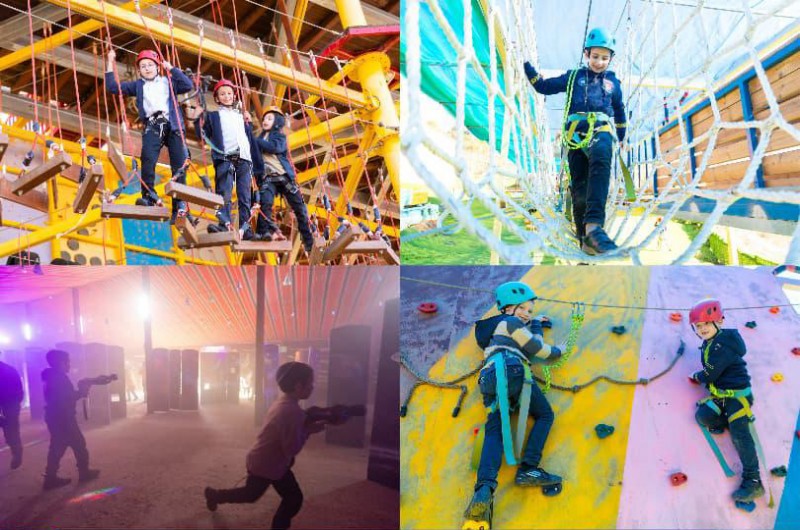 שני ימי כיף בחנוכה לאלפי פנסאים בפארק ג'ננה, קריית ענבים