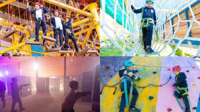 שני ימי כיף בחנוכה לאלפי פנסאים בפארק ג'ננה, קריית ענבים