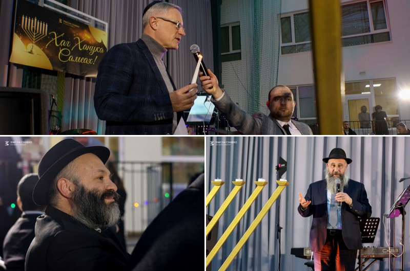 האור היהודי גרש העלטה בקייב; השיא: אירוע 'זאת חנוכה'