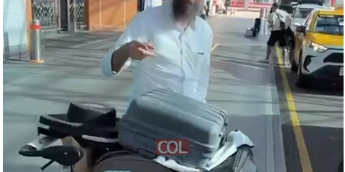 שלוחים סטורי: השליח הרב טביב מטייוואן מגיע עם מזוודות רבות לסין: מה הן מכילות? צפו