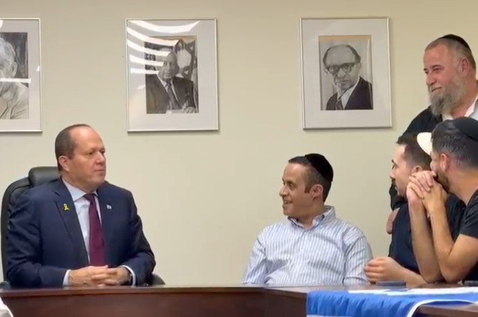  משלחת יהודים מסידני התארחה בכנסת לביקור מרגש 