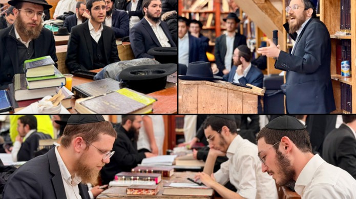 הגלריה השבועית של תלמידי 'הקבוצה' בבית חיינו 770