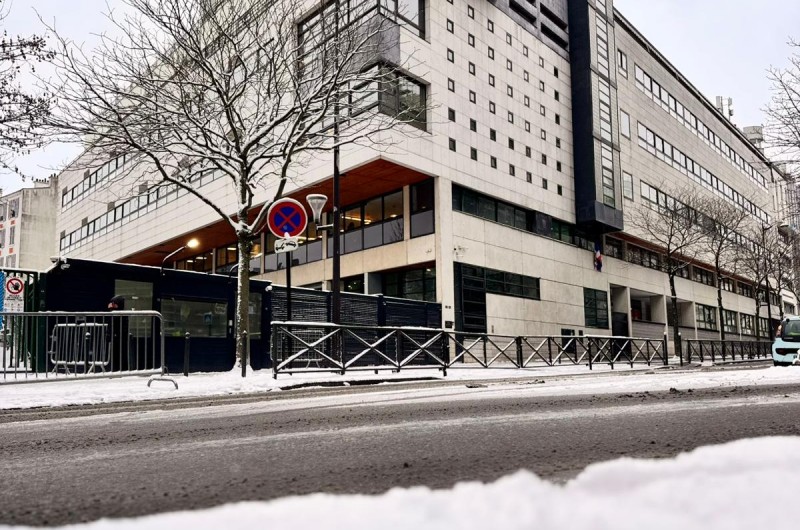 שלגים בפריז בירתה של צרפת כיסו את המוסד חינוכי היהודי הגדול יותר באירופה - 'בית חיה מושקא' בהנהלת ה'בית ליובאוויטש' בראשות השליח הראשי הרב מ