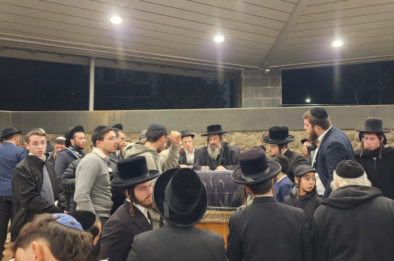 תלמידי הישיבה בטבריה פעלו עם העולים לציון הרמב