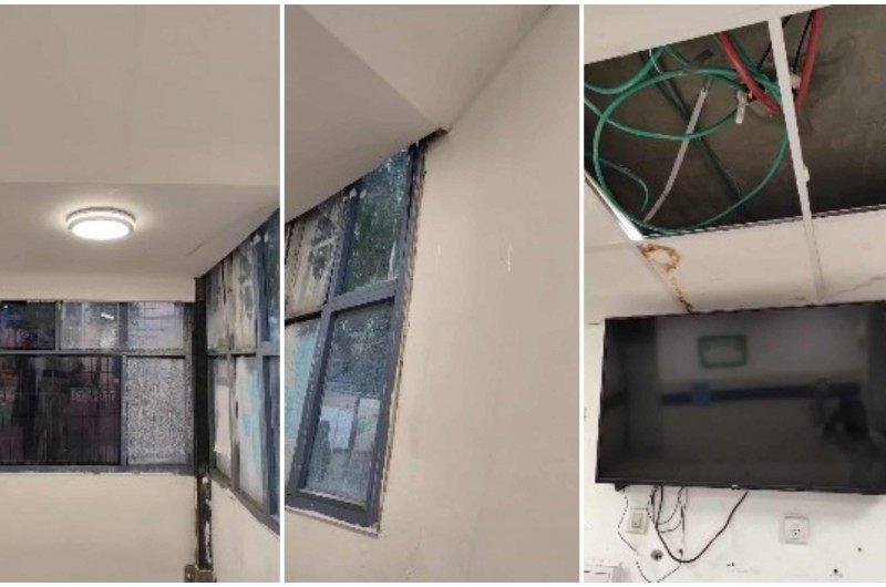 חדירת גשמים וסכנת התחשמלות בתלמוד תורה חב