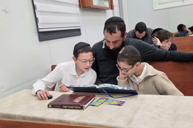 מנצלים עוד שעה של חורף: אברכי חב