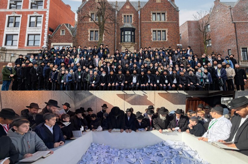 ברוכים הבאים הביתה: נערי טיסת הפנסאים '013' הגיעו לרבי