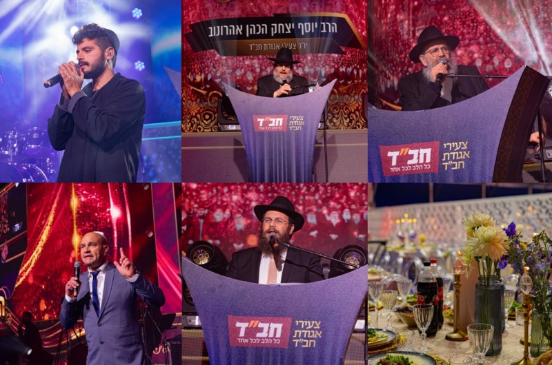 תיעוד ענק ראשון: אלפי שלוחים ומקורבים ב'באנקעט' העוצמתי