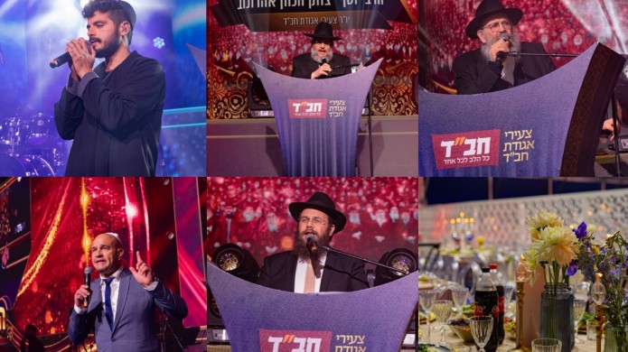 תיעוד ענק ראשון: אלפי שלוחים ומקורבים ב'באנקעט' העוצמתי