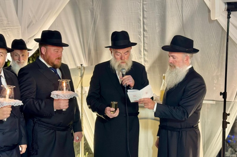 מזל טוב: שמחת החתונה של משפחות אלפרוביץ-רובר | תיעוד