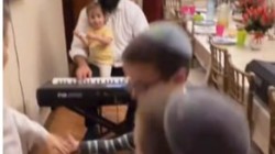 שלוחים סטורי אוגנדה:  משפחת רסקין פוצחת בריקוד חסידי ״ופרצת״ 