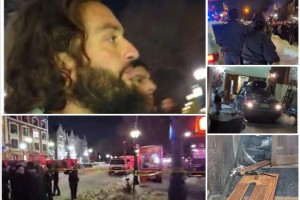 נהג ניסה לפגע ב-770: דהר לכניסה האחורית עם רכבו | צפו