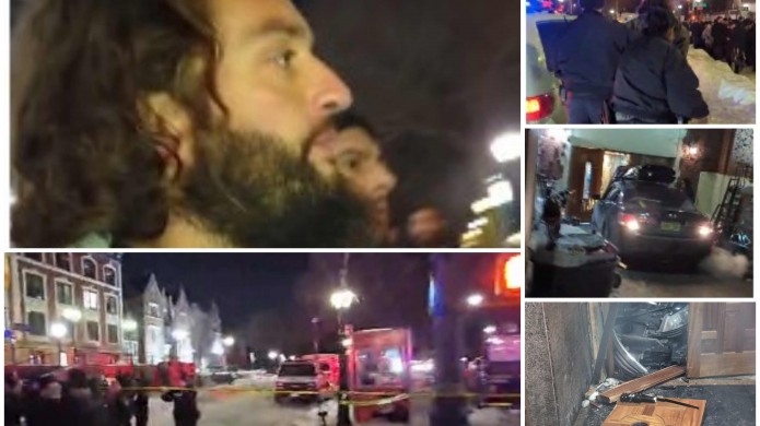 נהג ניסה לפגע ב-770: דהר לכניסה האחורית עם רכבו | צפו