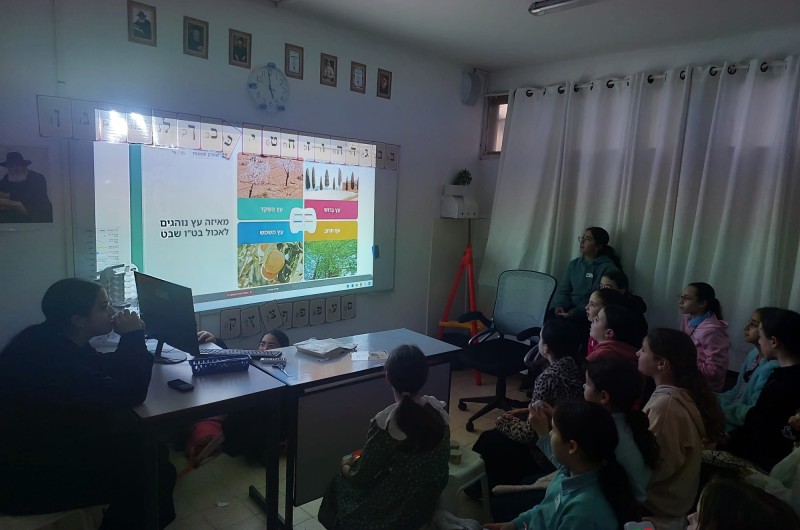 יריד חמישה עשר בשבט קהילתי בבית חינוך חב