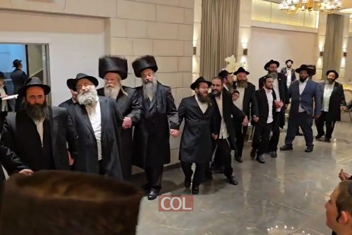 ריקודי השמחה בסיום הרמב