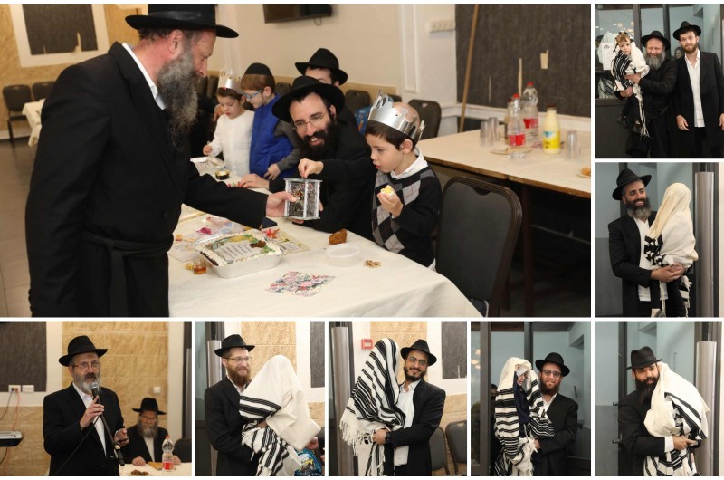 'הכנסה לחיידר' ב'גן חסידישקייט' של תלמוד תורה כפר חב