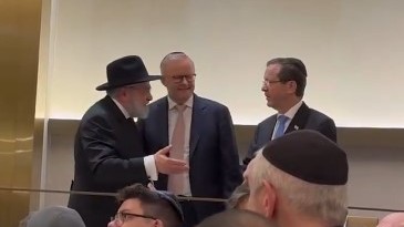 יהודי סידני נפגשו עם רה