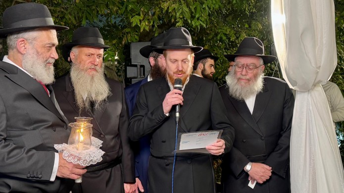 הלילה בנס ציונה: חתונת שיף-הלפרין 