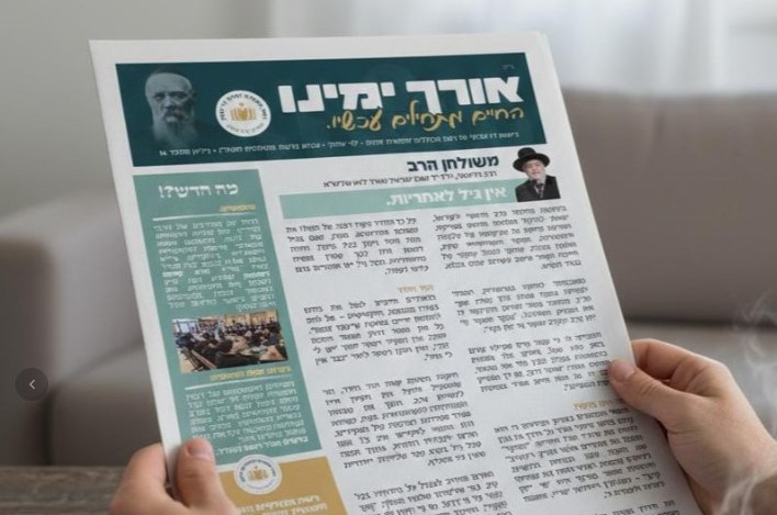 אורך ימינו: הצצה לגיליון השבועי של 'תפארת זקנים לוי יצחק'