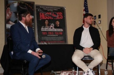 שורדי השבי סשה טרופנוב וספיר כהן התארחו בבית חב