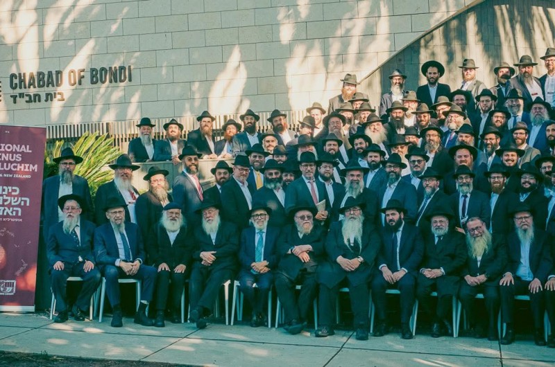 התשובה הכי חזקה לטרור: חודשיים אחרי הפיגוע בחוף בונדיי בסידני, שהכה בהלם את יהדות אוסטרליה, התכנסו עשרות שלוחי חב