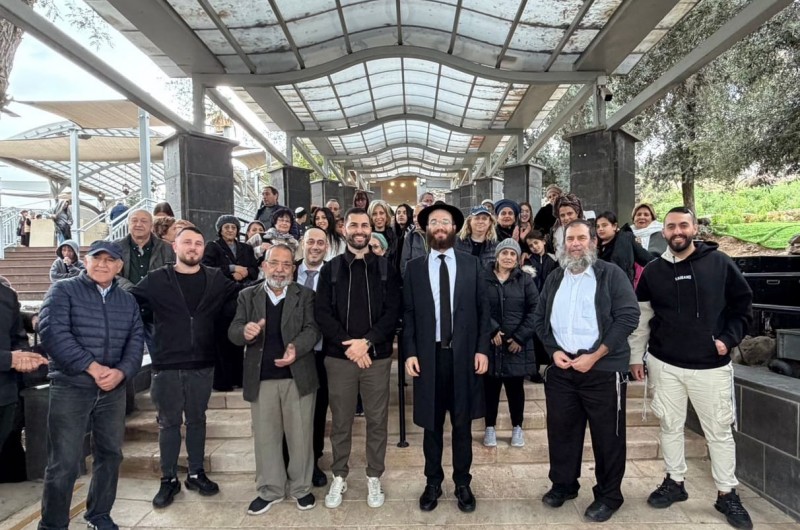 עין גנים: 100 תושבים במסע מרגש לסיום הרמב