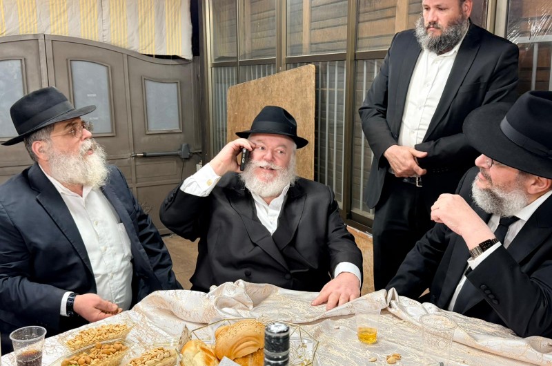 שמחת ה'ווארט' לרגל בואו בקשרי השידוכין של הת' מענדל לוינזון מכפר חב''ד עב