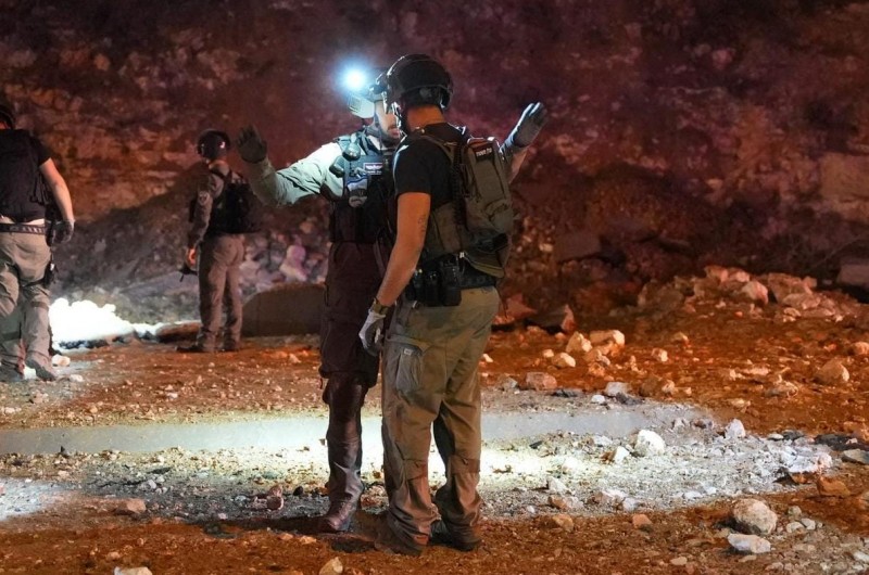 שוטרי מחוז ירושלים ולוחמי מג