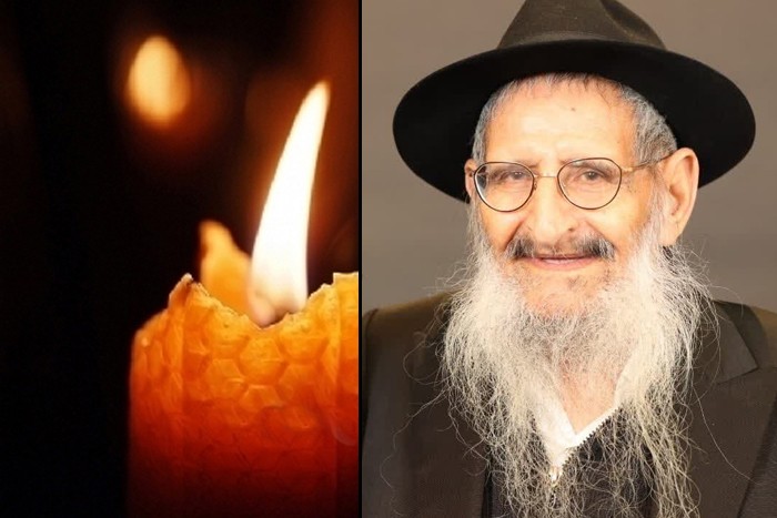 הגבאי בבית הכנסת ברחוב רש