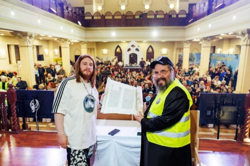 המלחמה באוקראינה לא מנעה מהקהילה בחרקוב לחגוג בפורים