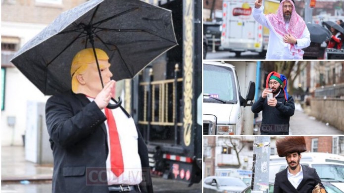 אפילו טראמפ חגג: פורים בשכונה החב