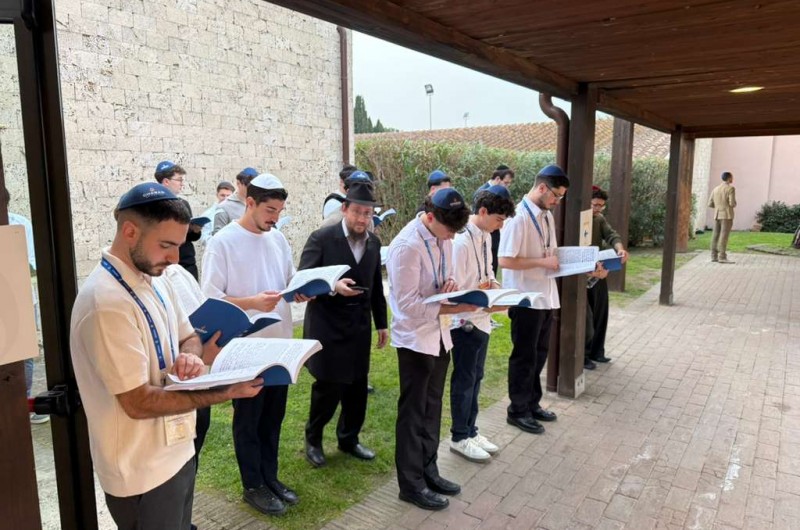 למעלה מ-500 סטודנטים מ-14 מדינות התכנסו ברומא בירת איטליה ל'פגישה אירופה' מטעם 'חב״ד בקמפוס' העולמי